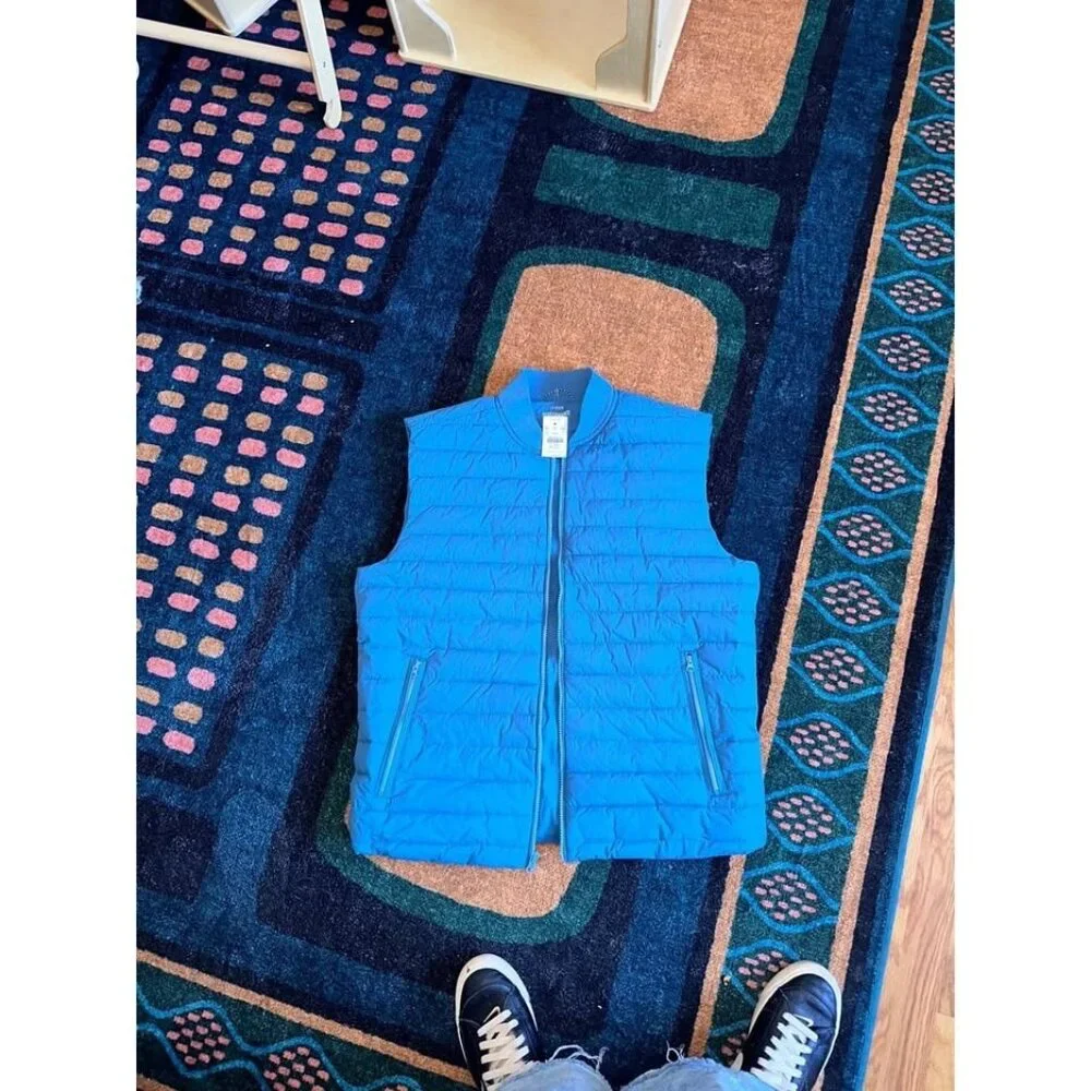 NEW $148 J.Crew mens performance vest. Size large